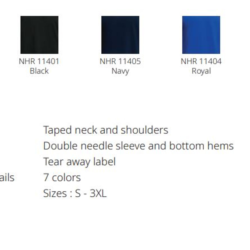 100% Long Sleeve Cotton Tees (NorthHarbour NHR11400) - 160 gsm, view 2