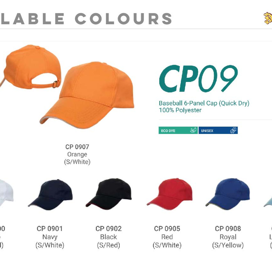 Drifit Caps 2-toned (CP09)