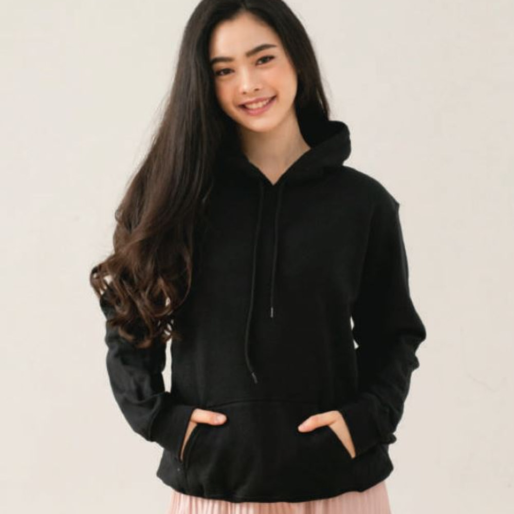 Hooded Zipless Sweatshirt (Gildan 88500) - 285gsm, view 3