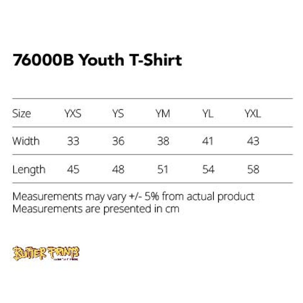 Kids 100% Premium Cotton Tees (Gildan 76000B) - 180 gsm, view 3