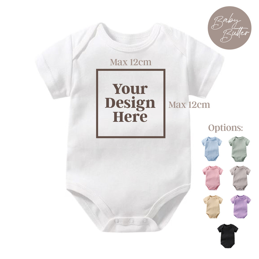 Print Your Design on Baby Romper