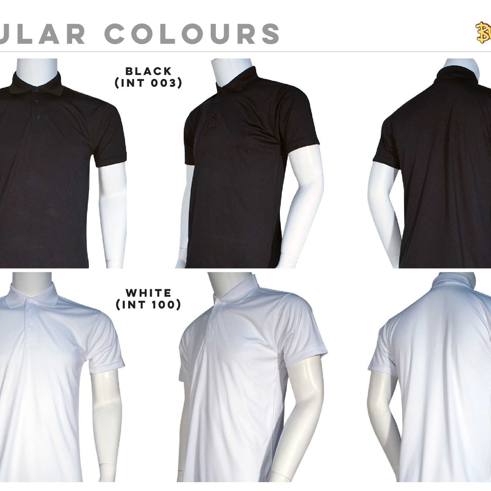 Smooth Interlock Drifit Polo Tees - 150 gsm, view 5